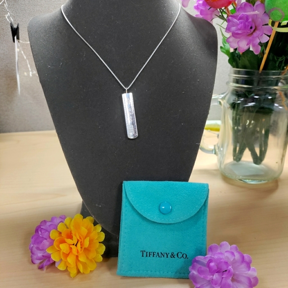 GUC Tiffany 1837 bar necklace in sterling silver - Picture 2 of 5